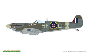 Model kit 1/72 Supermarine Spitfire Mk.Vb (Profipack edition)  (Eduard kits)
