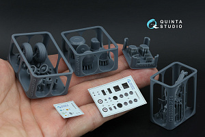 Scale model kit 1/48 Ka-52/52M (Quinta Models)
