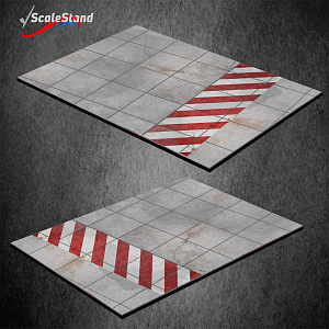 Exhibition stand fragment of the USAF airfield (ScaleStand)