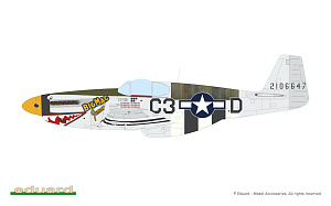 Model kit 1/32 North-American P-51B Mustang (HYBRID Edition) (Eduard kits)