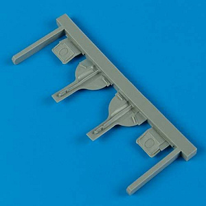 Additions (3D resin printing) 1/72 Grumman F6F-3/F6F-5 Hellcat undercarriage covers (designed to be used with Eduard kits) 
