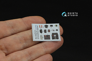 Nakajima Ki-44 3D-Printed & coloured Interior on decal paper (Hasegawa)