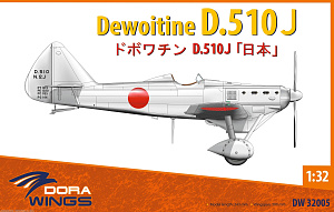 Model kit 1/32 Dewoitine D.501J (Dora Wings)