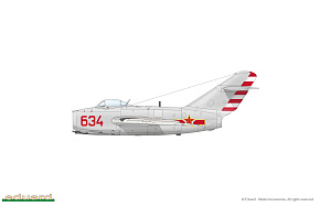 Model kit 1/72 Mikoyan MiG-15 Weekend edition  (Eduard kits)