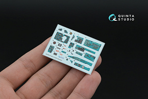MiG-21SMT Fishbed-K 3D-Printed & coloured Interior on decal paper (Eduard) (with 3D-printed resin parts)