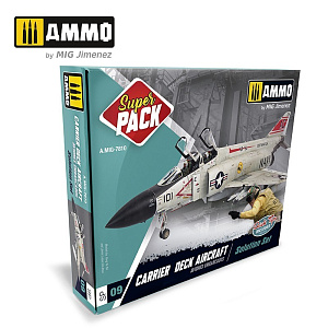 SUPER PACK Carrier Deck Aircraft Solution Set (Ammo Mig)