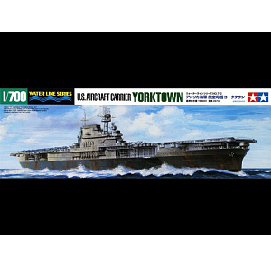 Model kit 1/700 U.S. Aircraft Carrier Yorktown (CV-5) (Tamiya)