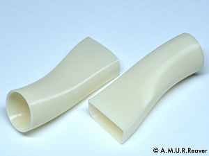 Additions (3D resin printing) 1/48 Air intake channels for deck-based F-4J/S Phantom II models (A.M.U.R.Reaver) 