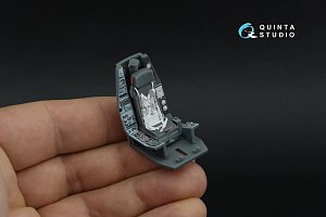 Ka-50 (blue-gray panels) 3D-Printed & coloured Interior on decal paper (Arma models)