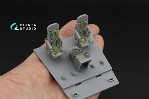 B-24D/B-24J Liberator, Pilot's compartment 3D-Printed & coloured Interior on decal paper (Hobby Boss)