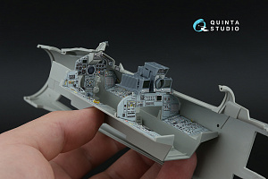 Tornado Gr.1 3D-Printed & coloured Interior on decal paper (Italeri) (Small version)(with 3D-printed resin parts)