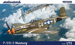 Model kit 1/72 North-American P-51D-5 Mustang (Weekend Edition) (Eduard kits)