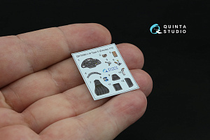 I-16 Type 5 3D-Printed & coloured Interior on decal paper (Zvezda)