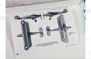 Model kit 1/48 Hawker Fury British Service (Lukgraph)