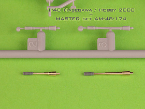 Aircraft detailing sets (brass) 1/48 Douglas A-4 Skyhawk - Colt Mk12 20mm autocannon barrels