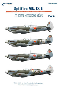 Decal 1/48 Spitfire Mk. IX E In the Soviet sky.  Part I (Colibri Decals)