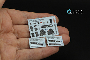 PZL M18B Dromader 3D-Printed & coloured Interior on decal paper (IBG models)