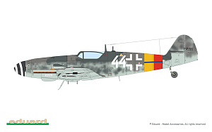 Model kit 1/72 Messerschmitt Bf-109G-10 ERLA The ProfiPACK edition  (Eduard kits)