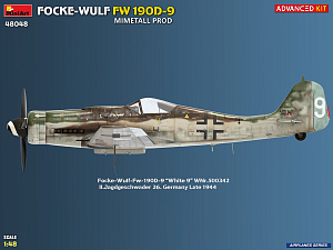 Model kit 1/48 Focke-Wulf FW-190D-9. MIMETALL PROD. (MiniArt)