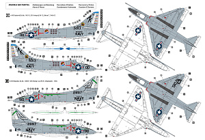 Model kit 1/48 Douglas A-4B Skyhawk HASEGAWA + CARTOGRAF + MASKS (Hobby 2000)