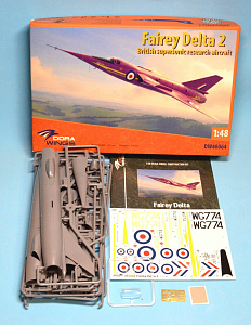 Model kit 1/48 Fairy Delta 2 British Supersonic Aircraft (Dora Wings)