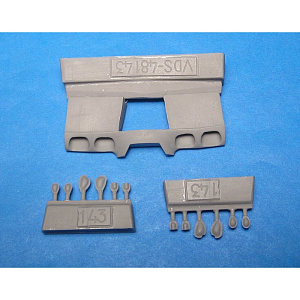 Additions (cast) 1/48 Air intakes P-39 Airacobra (for Hasegawa model) (Vector) 