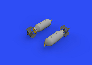 Additions (3D resin printing) 1/72 US 1000lb bombs