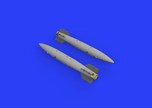 Additions (3D resin printing) 1/48 B43-1 Nuclear Weapon with SC43-4/-7 tail assembly