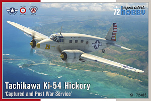 Model kit 1/72 Tachikawa Ki-54 Hickory Captured&Post War (Special Hobby)