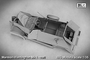 Model kit 1/35 Marmon-Herrington Mk I. South African (IBG Models)