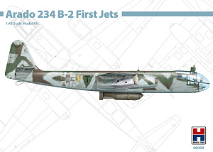 Model kit 1/48 Arado Ar-234B-2 First Jets ex Hasegawa kits (Hobby 2000) (damage box)