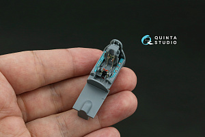 MiG-21MF (Gorkiy plant) 3D-Printed & coloured Interior on decal paper (Eduard)