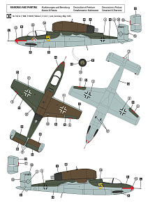 Model kit 1/32 Heinkel He-162A-1 Salamander (Hobby 2000)