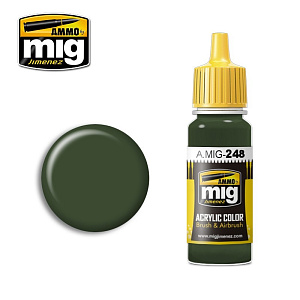 Acrylic paint RLM 80 OLIVGRÜN (Ammo Mig) (17ml) 