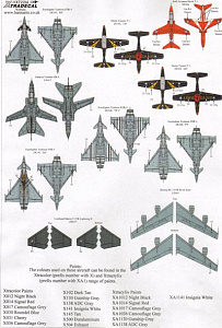 Decal 1/72 RAF 2014 Update (Xtradecal)