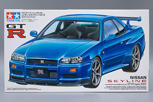 Model kit 1/24 Nissan Skyline GT-R V-spec(r34) (Tamiya)