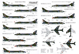 Decal 1/72 Hawker Hunter F.6 (13) (Xtradecal)