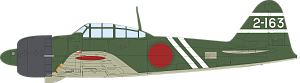 Model kit 1/48 Mitsubishi A6M3 Zero Type 22 (Eduard kits) (damage box)