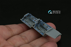 Su-30MKK 3D-Printed & coloured Interior on decal paper (Trumpeter) (with 3D-printed resin part)