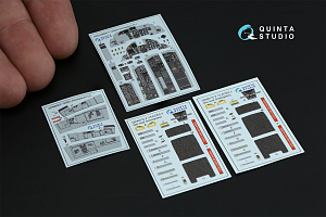 F-15D/F-15DJ 3D-Printed & coloured Interior on decal paper (Hasegawa)