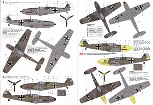 Decal 1/32 Messerschmitt Bf-109E-4 (4)) (Techmod)