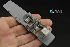 TBD-1 Devastator 3D-Printed & coloured Interior on decal paper (Hobby Boss) (with 3D-printed resin parts)