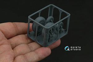 Su-30SM Wheels set with weighted tires (Zvezda)