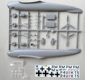 Model kit 1/72 Junkers Ju-86R 3 decal v. for Luftwaffe (RS Models)