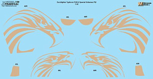 Decal 1/32Eurofighter Typhoon FGR.4 29(F) Squadron 2015 Anniversary/Display (2) (Xtradecal)