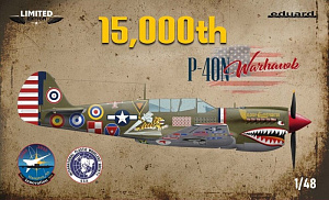 Model kit 1/48 Curtiss P-40N Warhawk (15,000th The Limited edition) (Eduard kits)