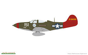 Model kit 1/48 Bell P-39Q Airacobra Weekend edition (Eduard kits)