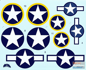 Decal 1/32 Boeing B-17F Flying Fortress At War part 1 (Zotz)