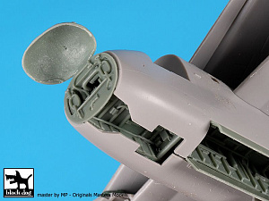 Additions (3D resin printing) 1/72 Grumman S2F-1 (S-2A) Tracker bomb bay + radar (designed to be used with Hasegawa kits) 