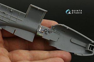 Fairey Fulmar Mk.II 3D-Printed & coloured Interior on decal paper (Trumpeter) (small version)